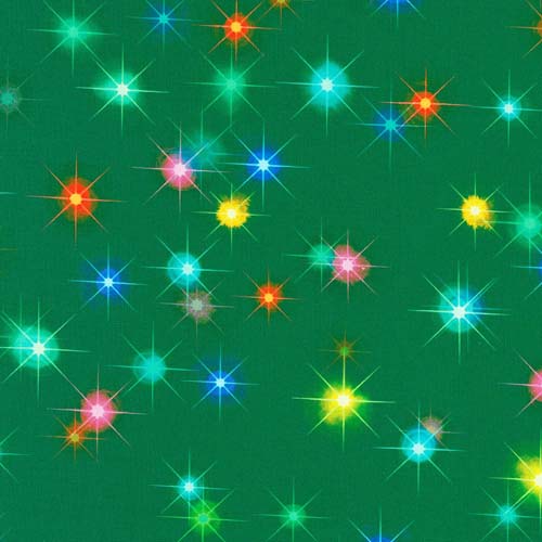 Wishwell: Afterglow - Evergreen - twinkle lights on bright green