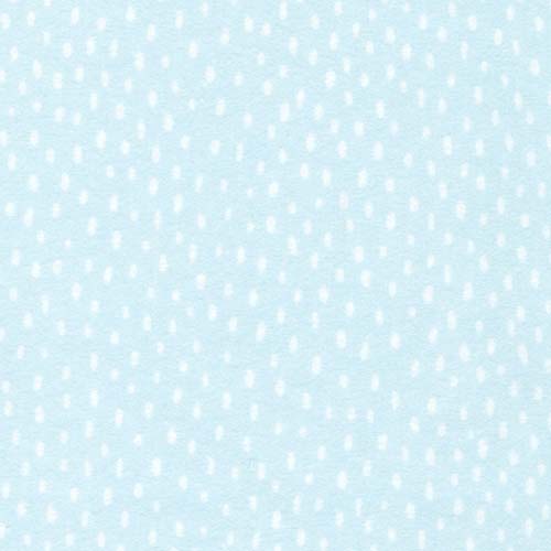 Cozy Cotton Flannel - Over the Moon - Glacier- Suns on pale blue