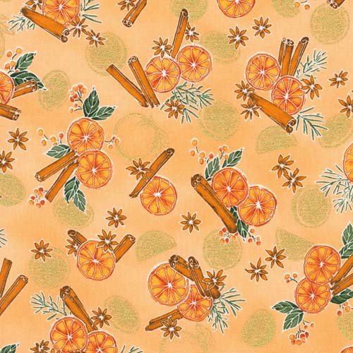 Sweet Pumpkin Spice - Drink Spices - Pumpkin - spices on light orange w/ gold