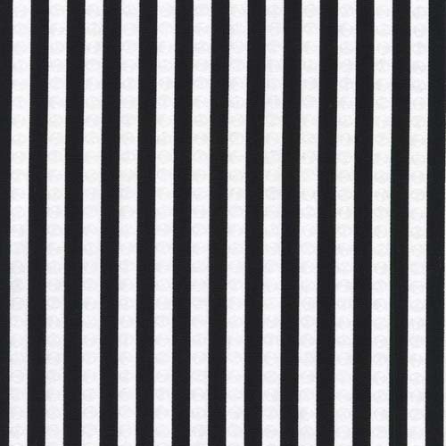 Lights Out -  Stripe - Bone - black & white stripe - Glows in the dark