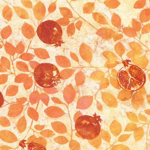 Potpourri - Cider - fruit & leaves in oranges on cream
