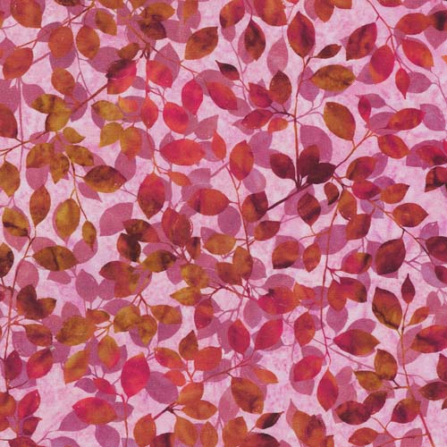 Potpourri - Thistle -gold & dk. raspberry leaves on raspberry