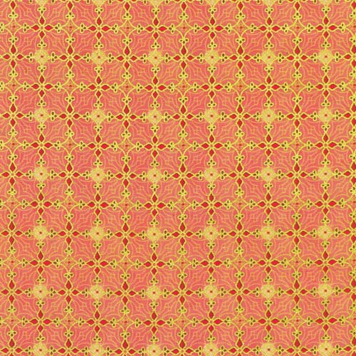 Star of Wonder - Geometric - Persimmon