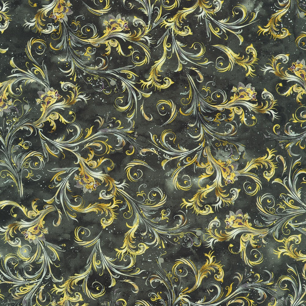 Stardust - Swirls - Charcoal