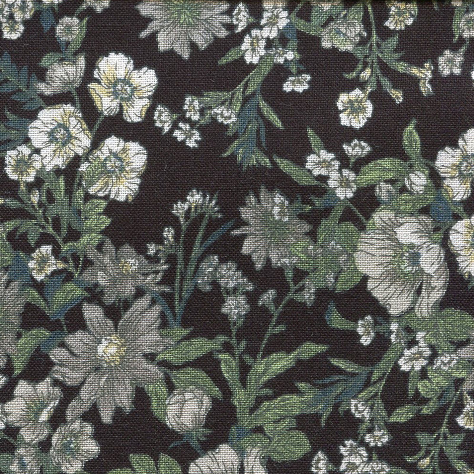 Nostalgia - Delicate Flower - Black