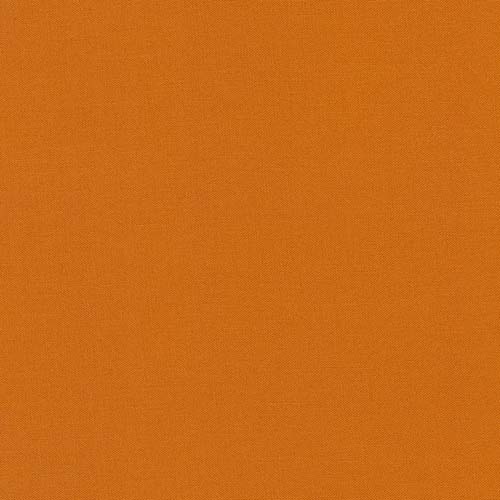Kona Cotton Solid - Cedar  - Dull orange
