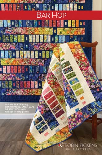 Bar Hop - two sizes - charm pack pattern by Robin Pickens