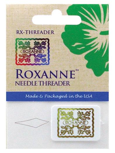 Roxanne needle threader - gold embossed handle