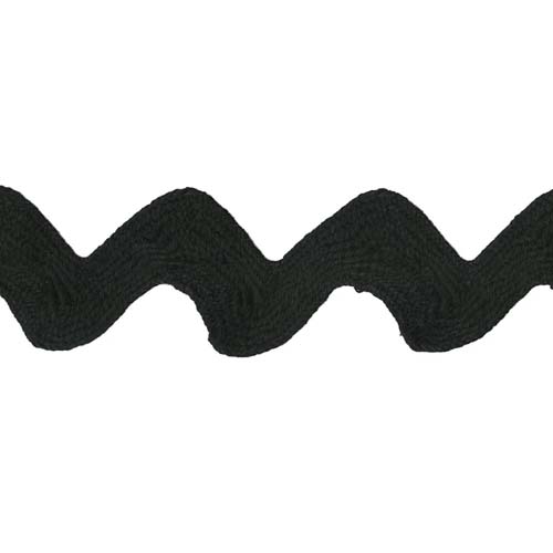 Ric Rac - Large Black .75"