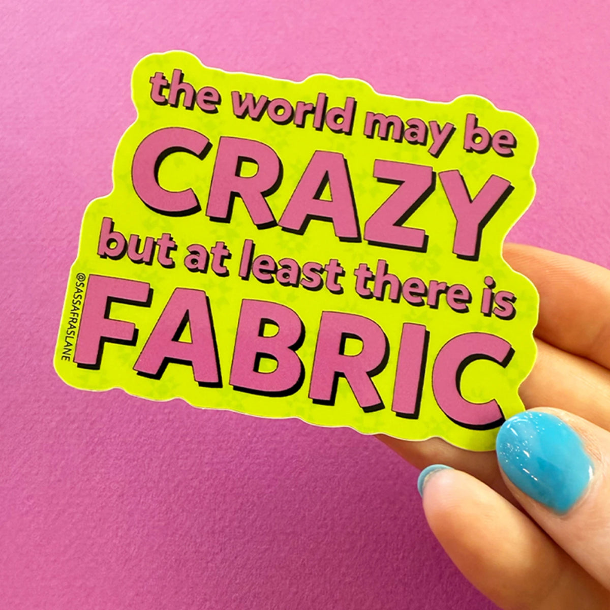 Sassafras Lane - Sticker - Crazy World Stickers