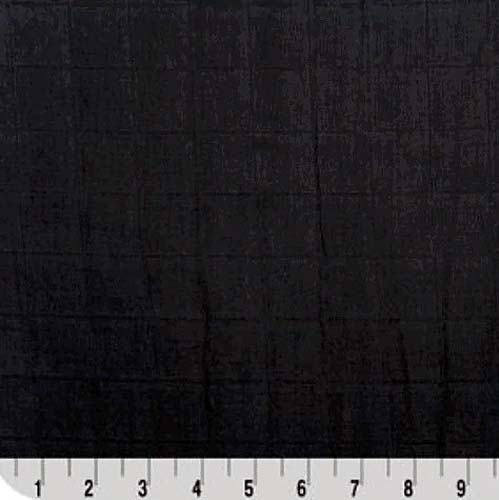Embrace - Bamboo - Black Double Gauze 100% Bamboo Rayon - 48/50"