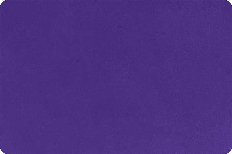 Extra Wide Solid Cuddle - Viola purple 88/90" 100% polyester