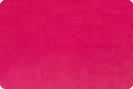 Extra Wide Solid Cuddle - Fuchsia - 88/90" wide 100% polyester