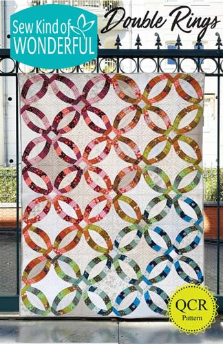 Double Rings - 57 x 76 quilt - SKW #473 Sew Kind of Wonderful-QCR needs Quick