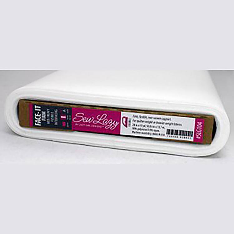 Sew Lazy Face It Firm Fusible Interfacing 20in x 36in.package SLG1041 Lazy Girl