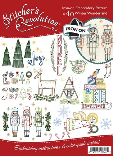 Stitcher's Revolution Embroidery Pattern - Winter Wonderland #40