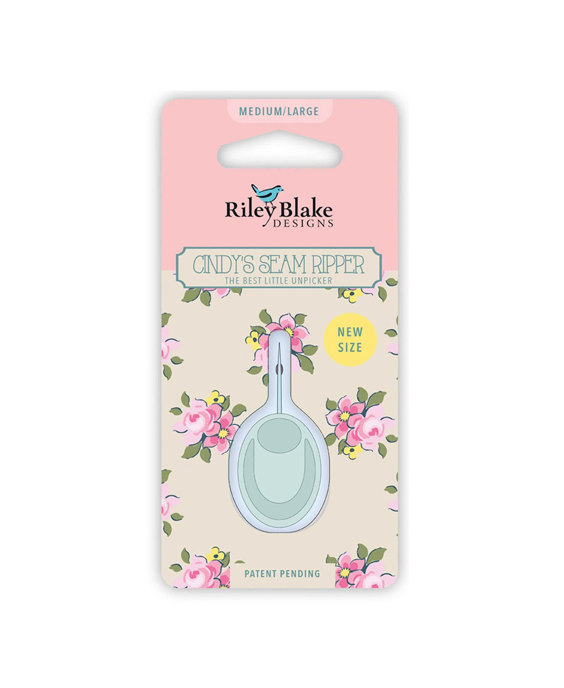 Cindy's seam ripper - cream -  Medium/Large - finger grip with ripper