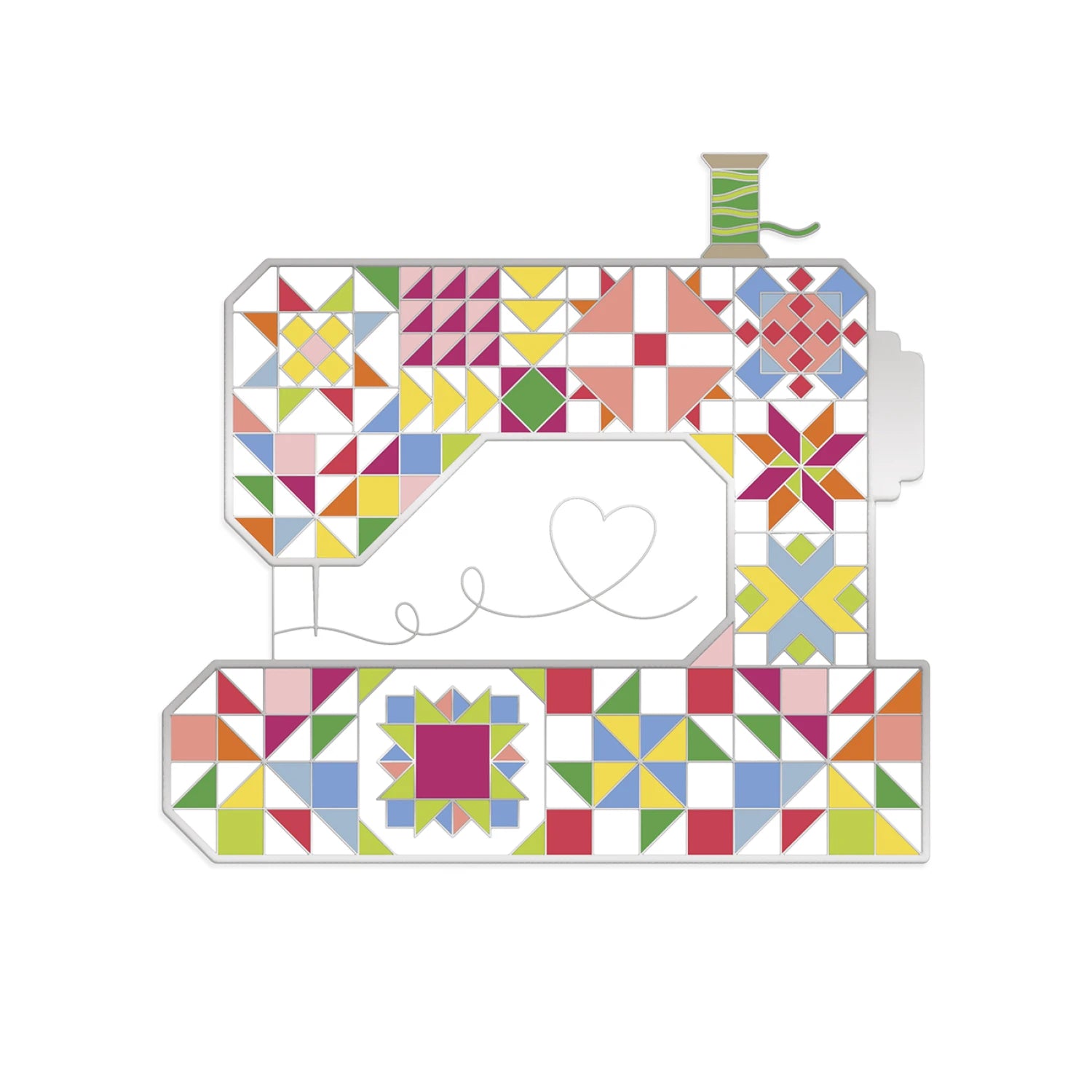 Riley Blake Design - Quilty Needle Minder - Sewing Machine