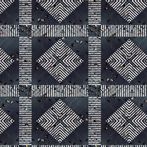 City Slicker - Intersection -Asphalt - birds eye view of intersections