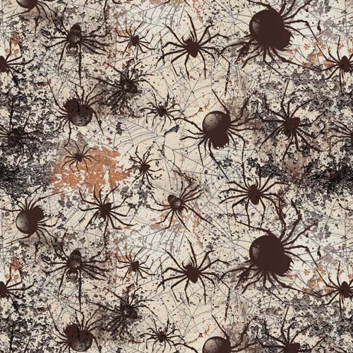 Scary Spice - Spiders - Sepia