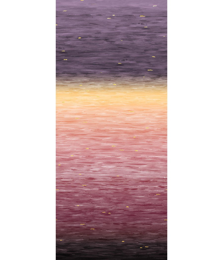 108"  Wide Back - Go with the Flow - Pansy