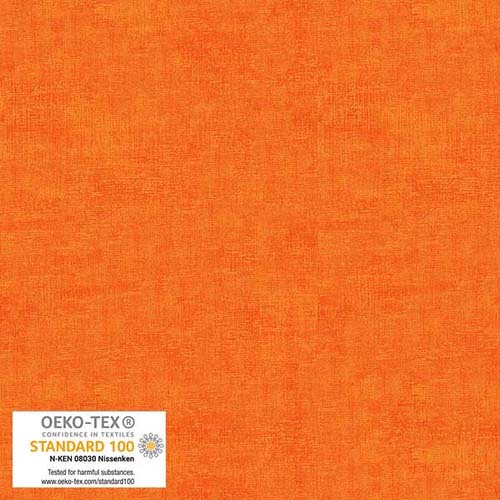 Melange Basics - Mandarin - bright orange tonal blender