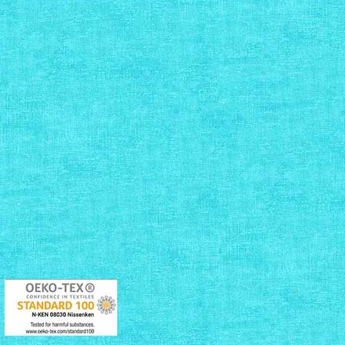 Melange Basics - Turquoise - turquoise tonal blender