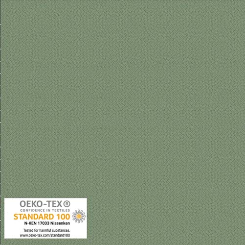 Petits Points - Dots - Dark Green - tone on tone green micro dots