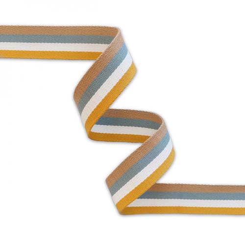 Sallie Tomato - Striped Beach Breeze Webbing - 1.5 inch webbing  - 3 yds.