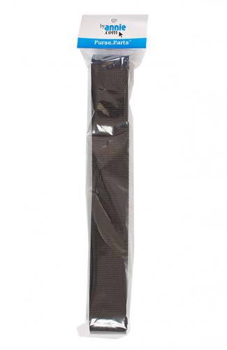 Black Polypro strapping - 1.5 in. by 6 yards - byAnnie.com