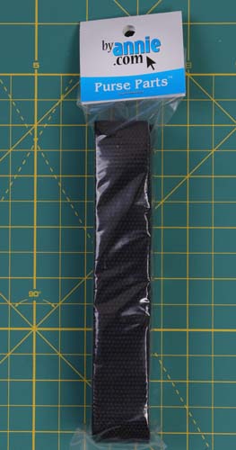 Black Polypro strapping - 1 in. by 3 yards - byAnnie.com