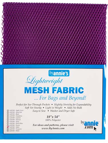 Mesh lightweight TAHITI - purple - 18 x 54 - ByAnnie.com