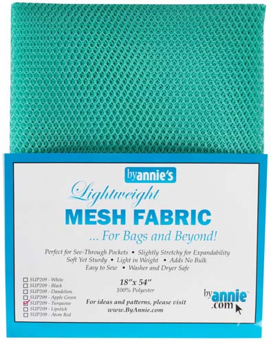 Mesh lightweight TURQUOISE-18 x 54- ByAnnie.com