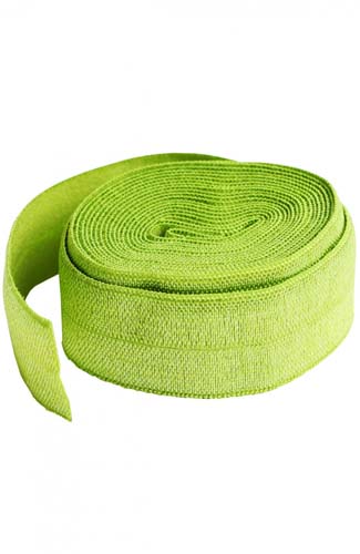 Fold Over Elastic - Applegreen - 3/4in x 2yd