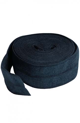 Fold Over Elastic - Navy - 3/4in x 2yd