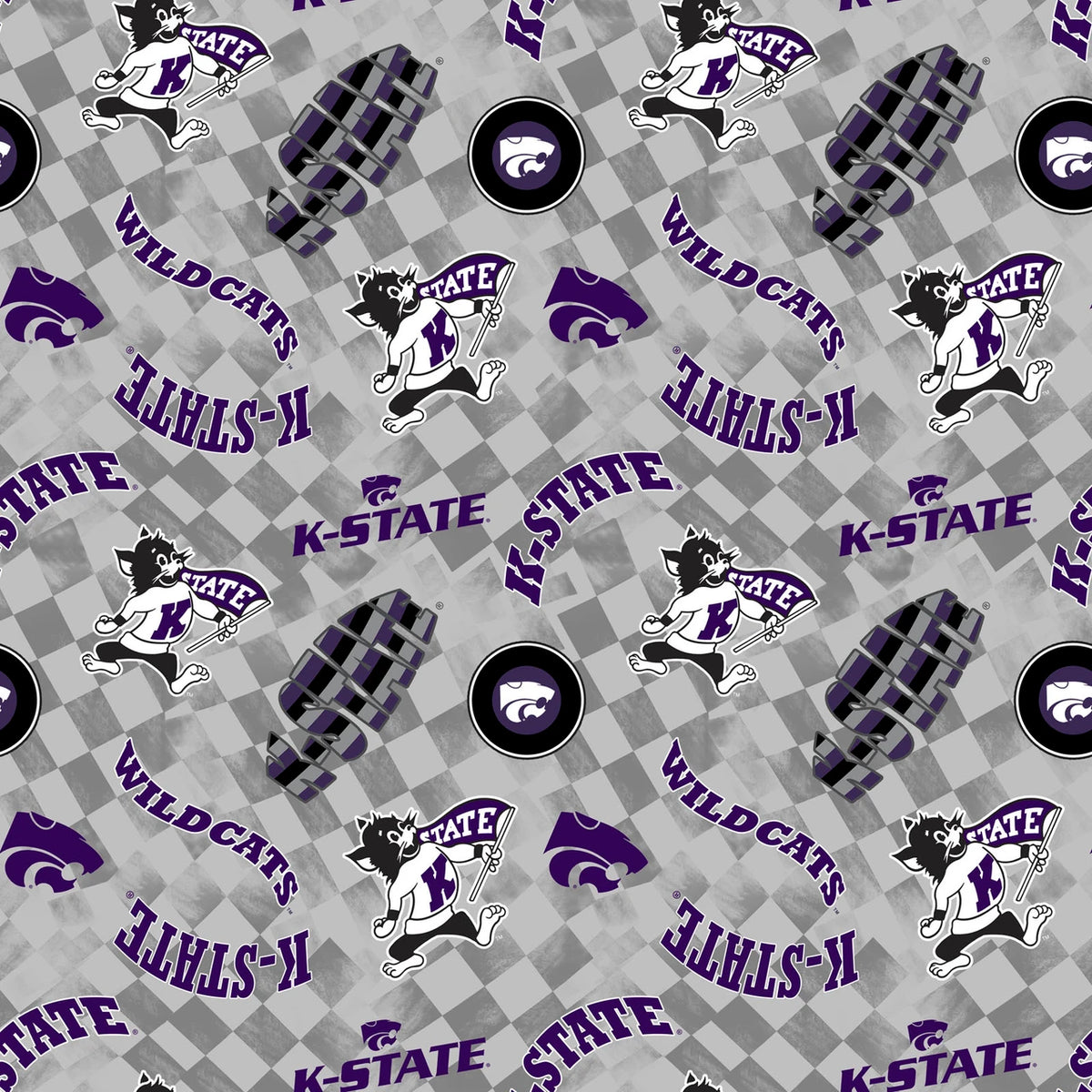 Kansas State University - CANVAS -Check - Gray