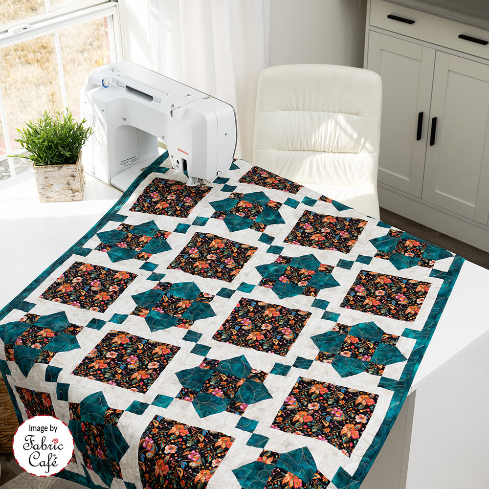 Fabric Cafe - Sea Glass 38 x 56