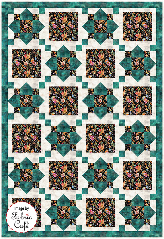 Fabric Cafe - Sea Glass 38 x 56