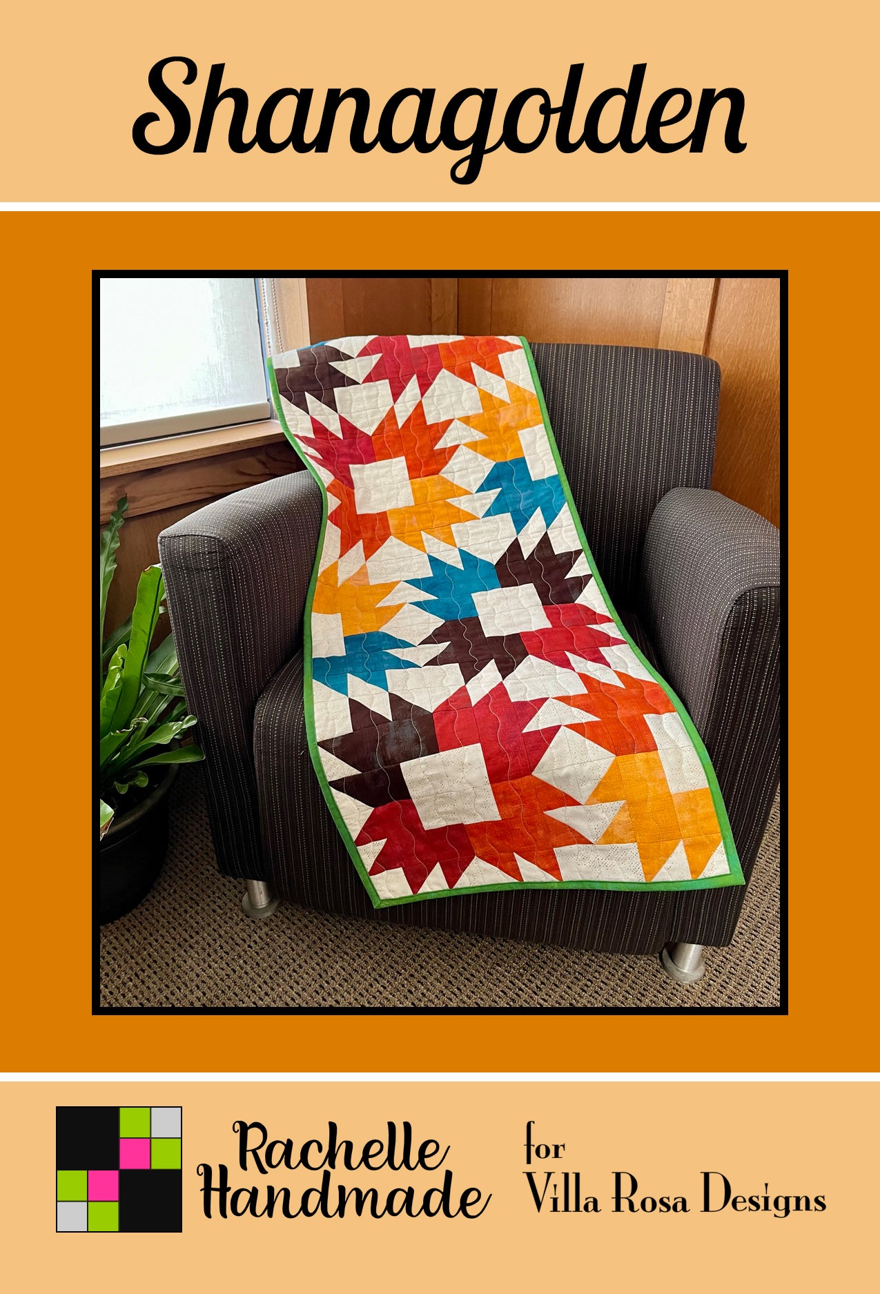 Shanagolden Runner Pattern - 18x48 runner by Rachelle Handmade for Villa Rosa Designs