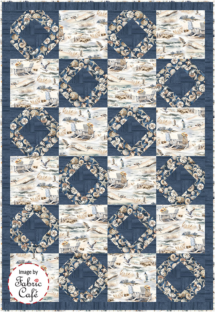 Fabric Cafe - Shoreline 39 x 57