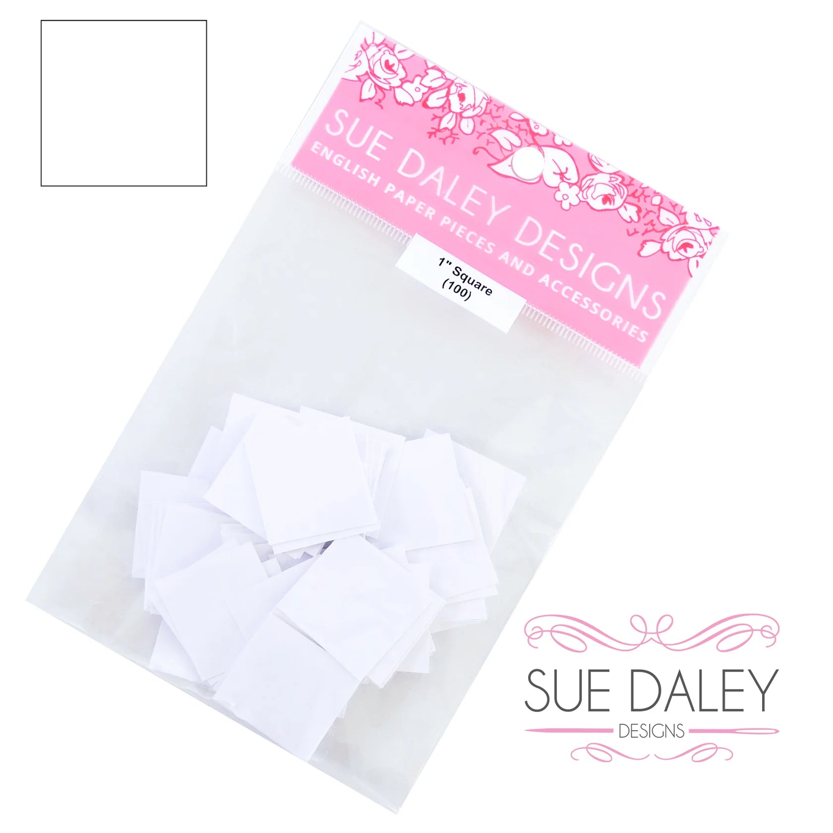 2 inch Square Papers (100 piece) Sue Daley Designs
