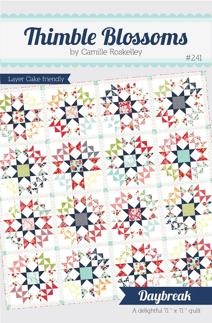 Daybreak - Layer Cake Friendly - Thimble Blossoms by Camille Roskelly - 71 x 71