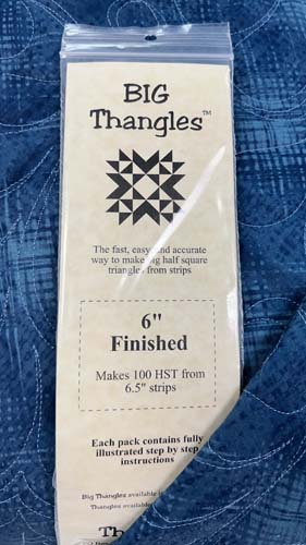 BIG Thangles 6" Finished -Makes 100 HST from 6.5in. strips
