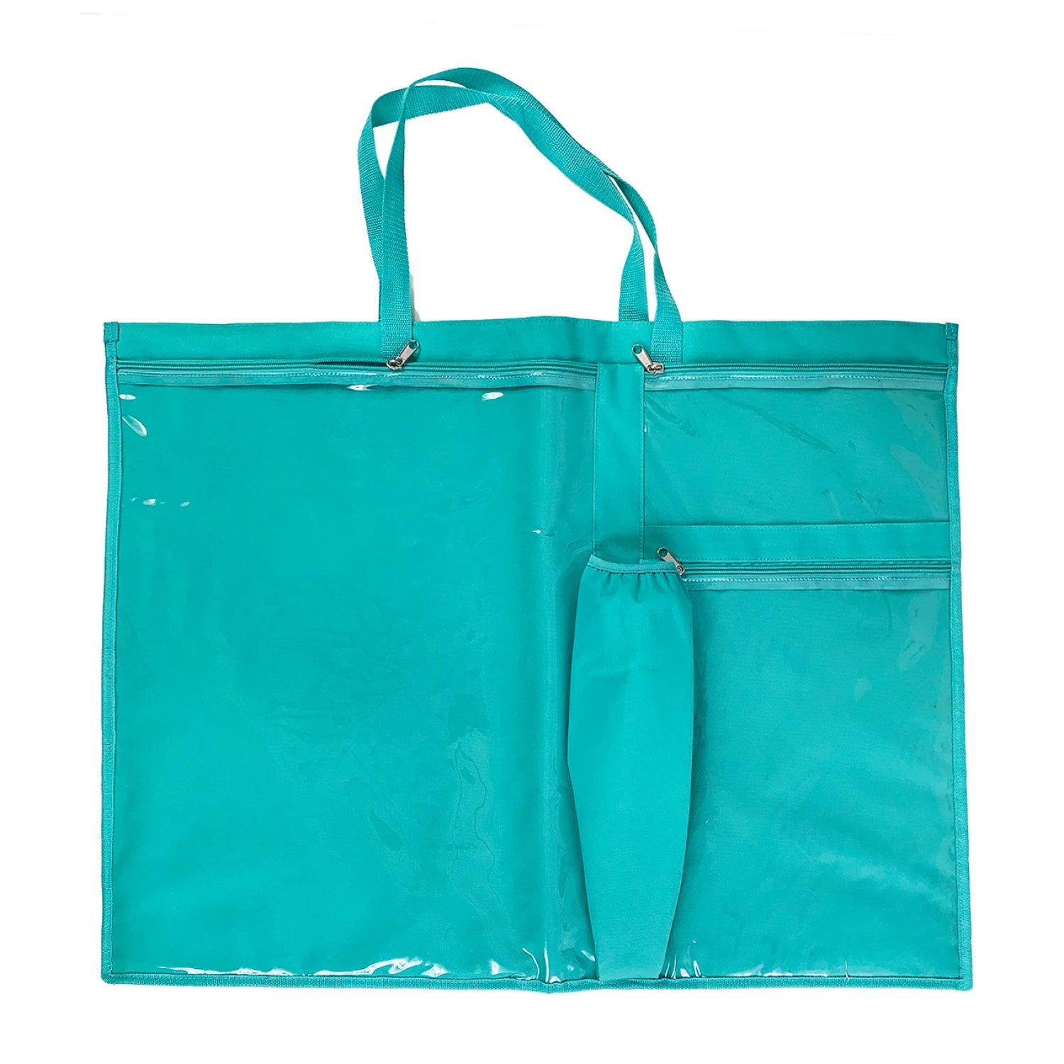 ToteOlogy  - Teal - 28.5in x 21.75in. ruler/tote bag