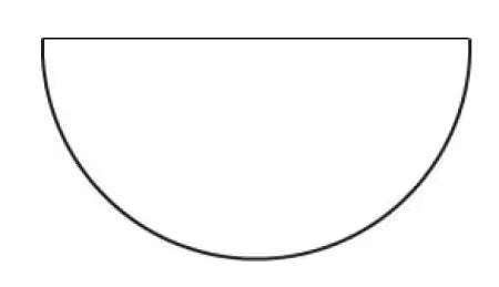 2 inch Half Circle Papers - (100 piece) - Sue Daley Designs - EPP