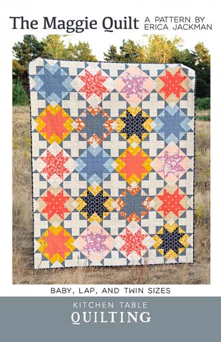 The Maggie Quilt - multi sized quilt pattern by Erica Jackman - KTQ141