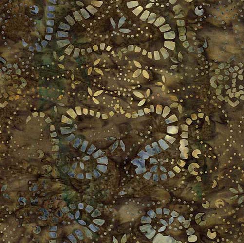Batik - Evening Sky Tonga - MS BOM - Square Swirls - Shadow