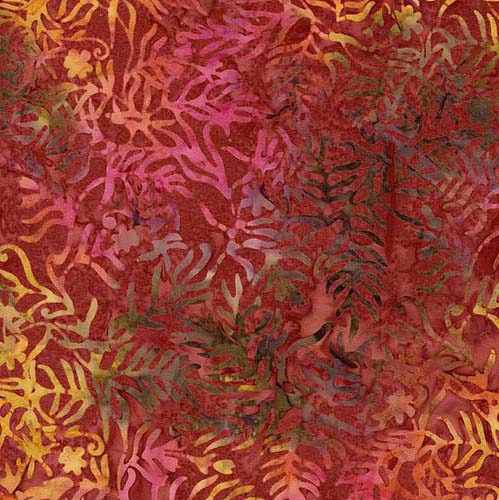 Batik - Evening Sky Tonga - MS BOM - Dancing branches - Sunset