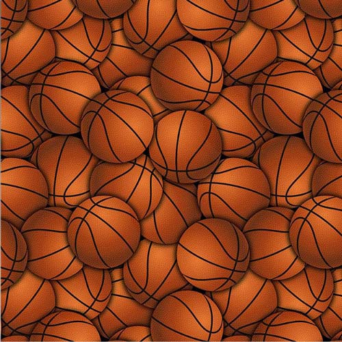 Elite Athlete - Basketball - Orange - packed basketballs