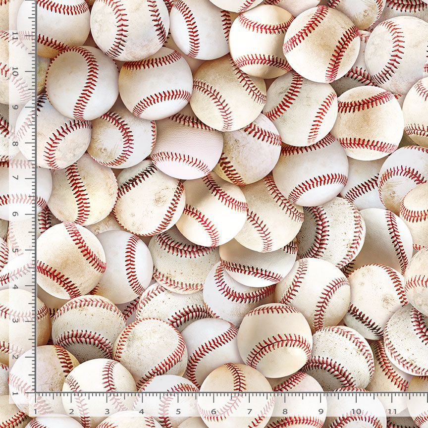 Sport - Packed Baseballs on Black